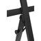 Heavy-Duty Metal, Museum Display Art Tripod Easel for Large Canvases  (68" H) - Black